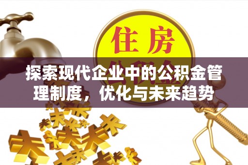 勉县探索现代企业中的公积金管理制度，优化与未来趋势