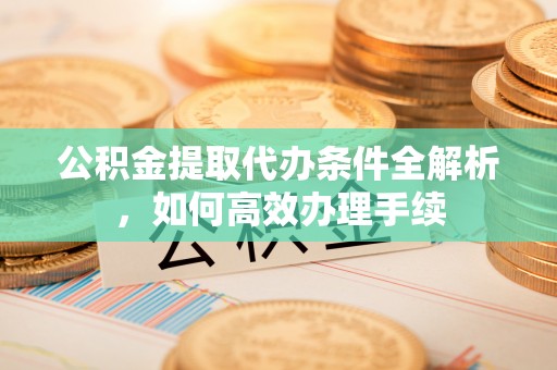 勉县公积金提取代办条件全解析，如何高效办理手续