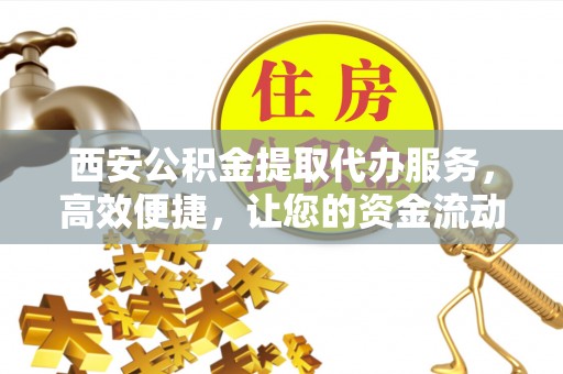 勉县西安公积金提取代办服务，高效便捷，让您的资金流动更灵活