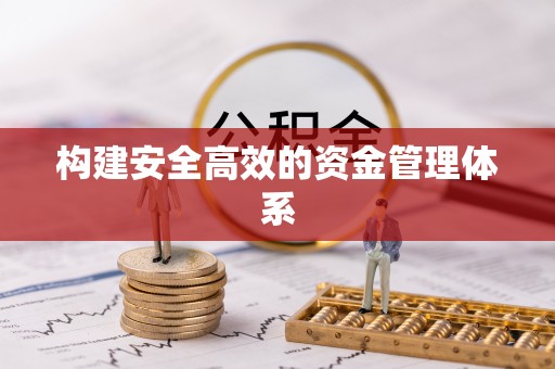 勉县构建安全高效的资金管理体系