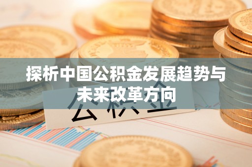 勉县探析中国公积金发展趋势与未来改革方向