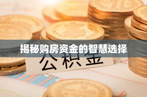 勉县揭秘购房资金的智慧选择
