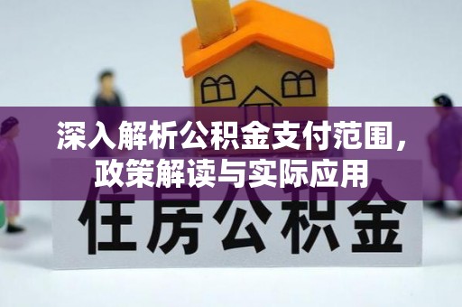 勉县深入解析公积金支付范围，政策解读与实际应用