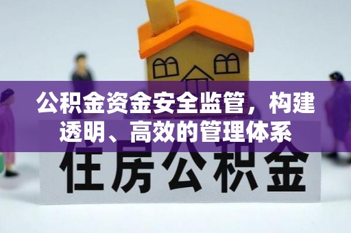 勉县公积金资金安全监管，构建透明、高效的管理体系