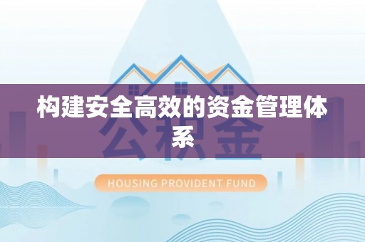 勉县构建安全高效的资金管理体系