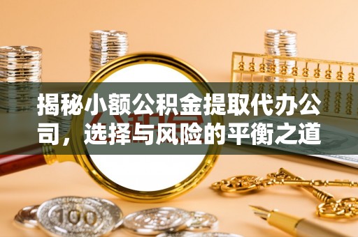 勉县揭秘小额公积金提取代办公司，选择与风险的平衡之道