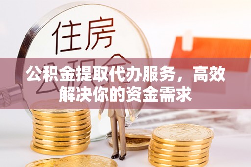 勉县公积金提取代办服务，高效解决你的资金需求