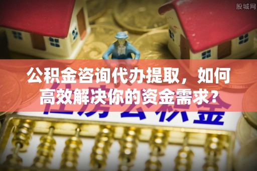 勉县公积金咨询代办提取，如何高效解决你的资金需求？