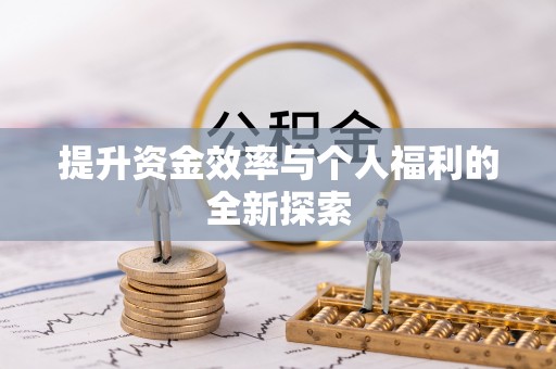 勉县提升资金效率与个人福利的全新探索