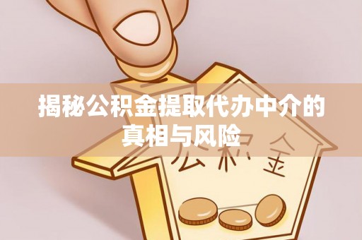 勉县揭秘公积金提取代办中介的真相与风险