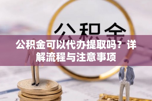勉县公积金可以代办提取吗？详解流程与注意事项