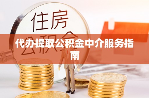 勉县代办提取公积金中介服务指南