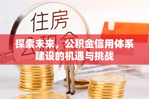 勉县探索未来，公积金信用体系建设的机遇与挑战