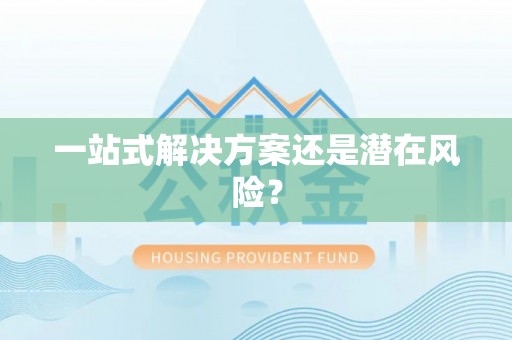 勉县一站式解决方案还是潜在风险？